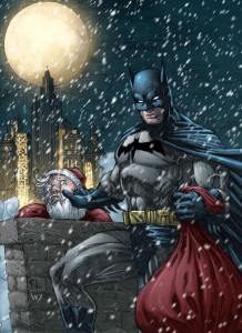 Batman X mas Colored par RudyVasquez