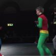Combat MMA entre Spider-man et Batman et Robin