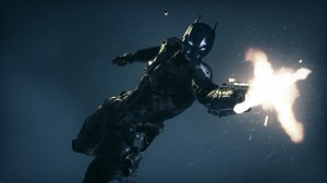 Batman Arkham Knight jump and shot