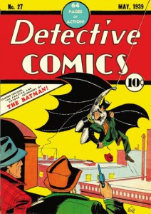 Le Detective Comics N°27 marque la première apparition de Batman