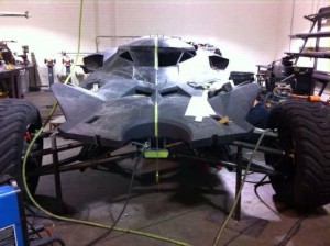 Le prototype de la Batmobile version Batman Vs Superman