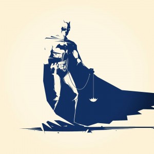 Le tableau de Batman par Bruce Yan