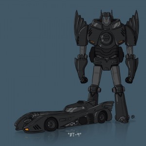 La Batmobile de Tim Burton en Transformers