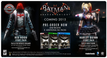 Un nouveau DLC avec Red Hood pour Batman Arkham Knight