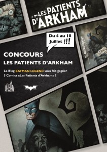 Concours - Les patients d'Arkham avec Urban Comics