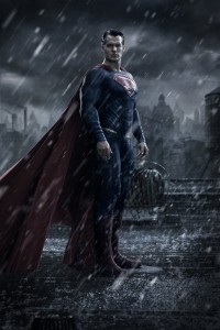 Henry Cavill en Superman pour le film Batman V Superman