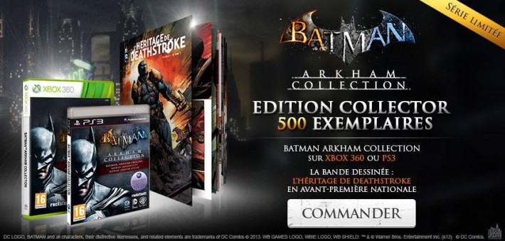 Warner Bros et Urban Comics proposent un coffret Arkham Collection en édition spéciale
