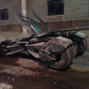 Batman V Superman - La Batmobile sous un autre angle