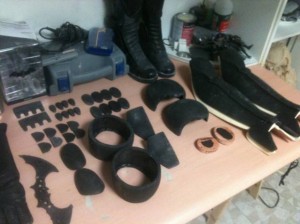 Les préparatifs du fan film - Ensemble des accessoires de Batman