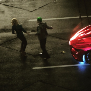 Joker et Harley se chamaillentJoker et Harley se chamaillent