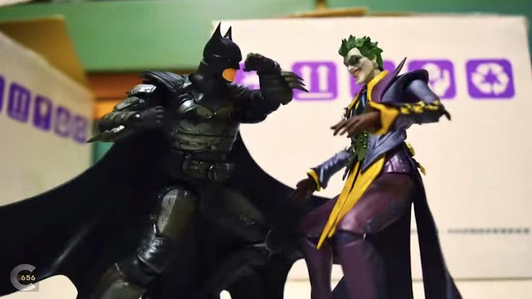 Batman affronte le Joker en stop-motion