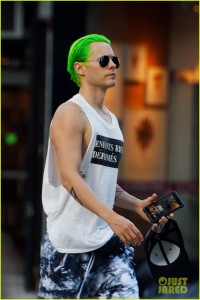 Jared Leto part de New-York et montre son fond d'écran