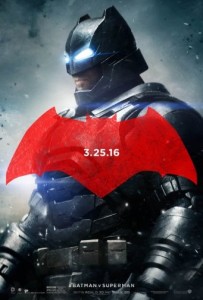 Batman en poster pour Batman V Superman
