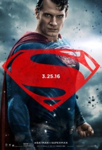 Superman en poster pour Batman V Superman