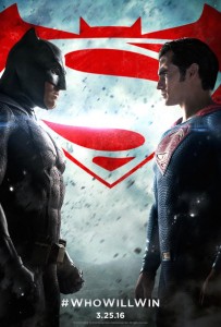 Face à face Batman / Superman dans ce nouveau poster du film Batman V Superman