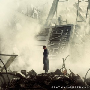 Poster de Bruce Wayne pour le film Batman V Superman