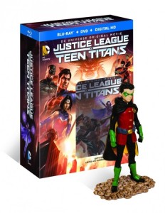 Coffret Dvd/Blu-Ray de Justice League vs Teen Titans