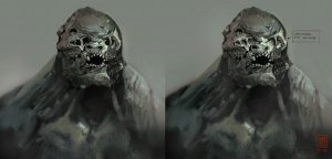 Concept art de Doomsday pour Batman V Superman