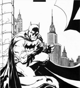 Jim Lee également présent dans Batman Black and White