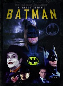 Mickael Keaton est Batman dans les films de Tim Burton