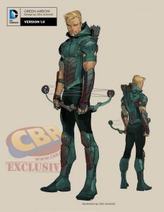 DC Rebirth : Design de Green Arrow