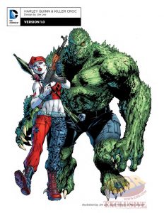 DC Rebirth : Design d'Harley Quinn et Killer Croc