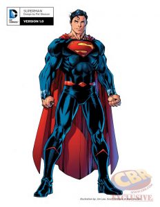 DC Rebirth : Design de Superman