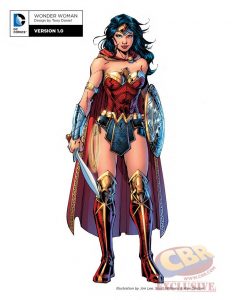DC Rebirth : Design de Wonder Woman