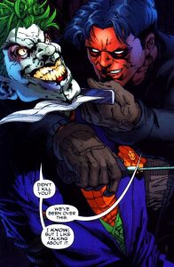 Red Hood tient le Joker