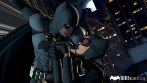 Batman et Catwoman dans Batman : The Telltale Series