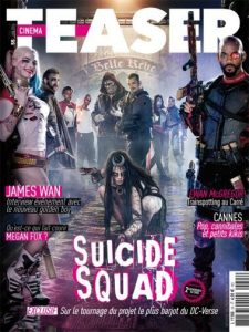 Couverture de la Suicide Squad pour Teaser Cinema