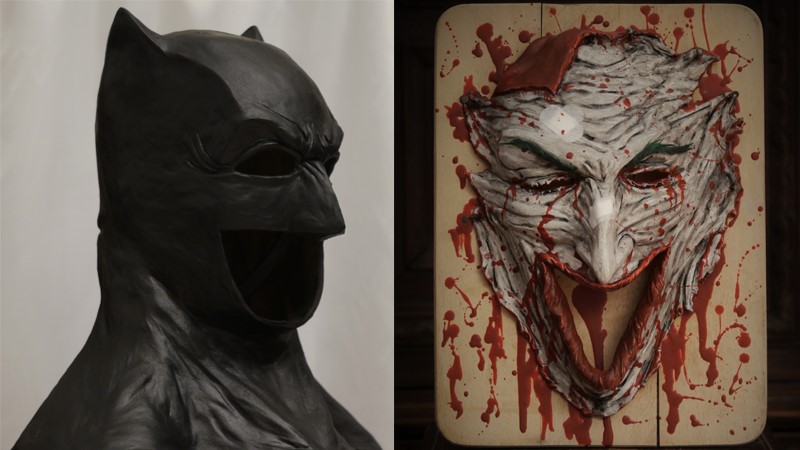 Ce fan réalise des masques de Batman et du Joker ultra réalistes