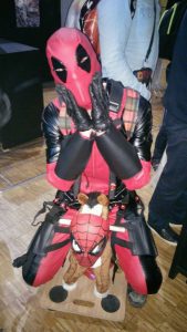 Cosplay de Deadpool à la Comic Con de Paris