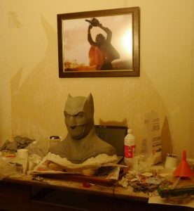 Nouveau masque de Batman en préparation