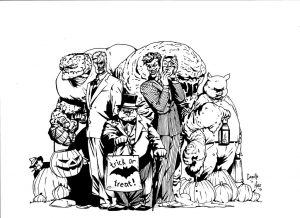 Les vilains de Gotham par Greg Capullo