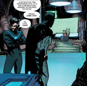 Batman laisse Nightwing se débrouiller seul dans Nightwing Rebirth
