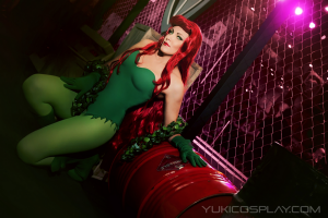 Cosplay de Poison Ivy par Yuki Lefay