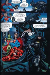 Extrait de Justice League Anthologie