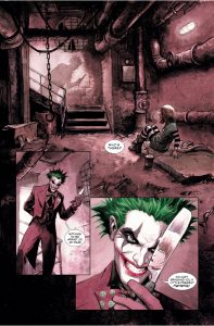 Le Joker et Alina dans Batman : the dark prince charming