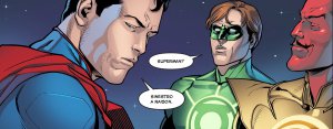 Green Lantern, Superman et Sinestro dans Injustice Année 2