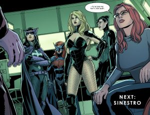 Black Canary et son équipe dans Injustice année 2