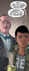 Julia et Alfred Pennyworth dans Batman eternal