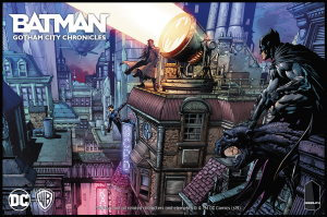 Illustration GCPD Batman de David Finch pour le jeu Monolith