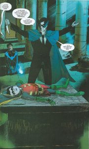 Nightwing, Damian et Simon Hurt
