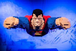 Superman by Nathan Sawaya 