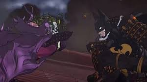 Batman face au Joker dans Batman Ninja