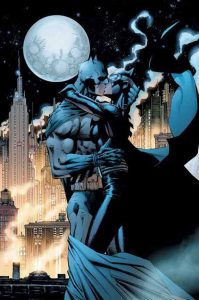 Batman et Catwoman s'embrassent dans Batman Silence