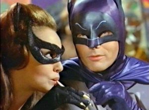Batman et Catwoman dans la série TV de 1966