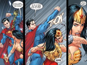 Combat Superman et Wonder Woman