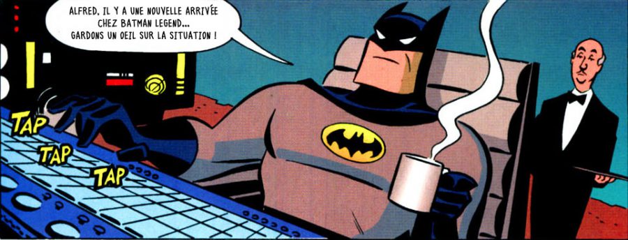 Batman accueille un nouveau rédacteur chez Batman Legend